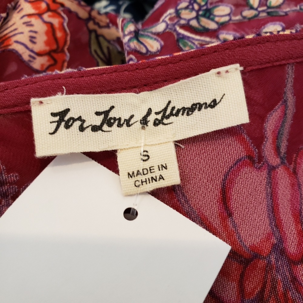 FOR LOVE & LEMONS Flora Drawstring Mini Dress - Picture 5 of 8